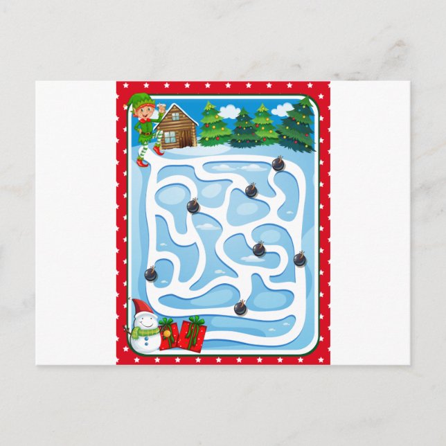 Cartão Postal Quebra-cabeça (Frente)