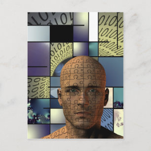 Cartão Postal Quebra-cabeça