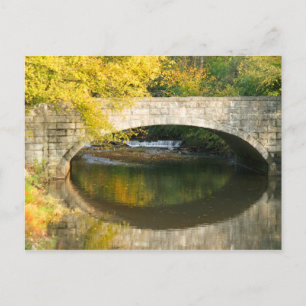 Cartão Postal Quebra da cascata da ponte