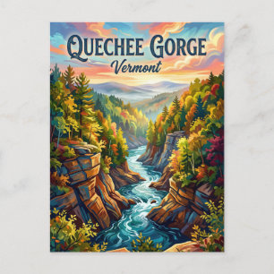 Cartão Postal Quechee Gorge Vermont