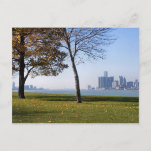 Cartão Postal queda de detroit