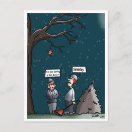 Cartão Postal Queda de um dia