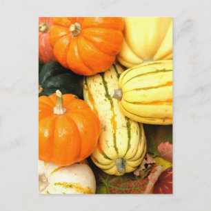Cartão Postal Queda de vegetais