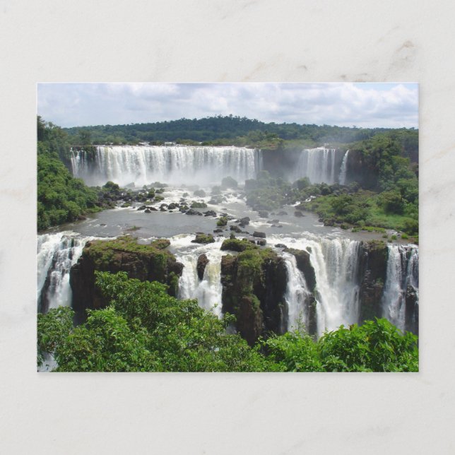 Cartão Postal Quedas de Iguazu (Frente)
