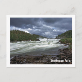 Cartão Postal Quedas de Storfosen
