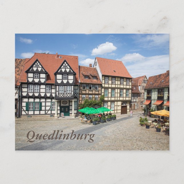Cartão Postal Quedlinburg (Frente)
