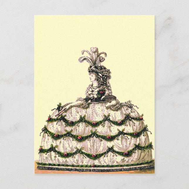 Cartão Postal Queen Marie Antoinette Postcard France Diva (Frente)