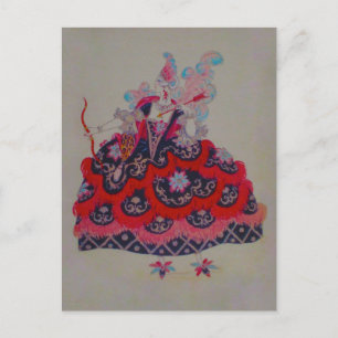 Cartão Postal Queen Marie Antoinette ~ Postcard France Diva