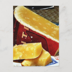 Cartão Postal Queijo Gouda Envelhecido