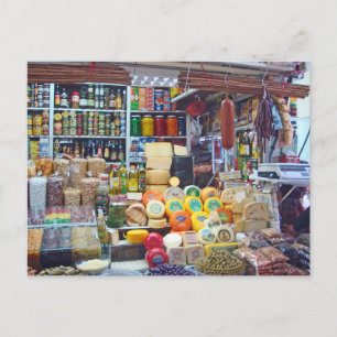 Cartão Postal Queijos, azeitonas e Loucos