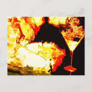 Cartão Postal queimado.