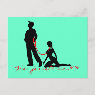 Cartão Postal Quem amarra quem?