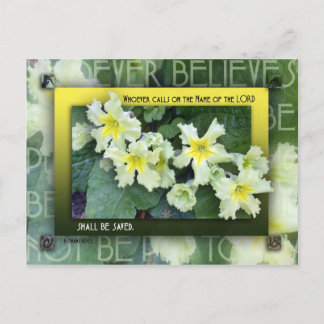 Cartão Postal Quem chamar o nome