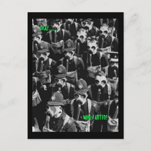 Cartão Postal Quem Fartou (Frente)