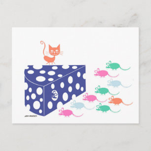 Cartão Postal Quem mexeu meu queijo?