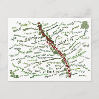 Cartão Postal Quem somos ao Cristo - 85 nomes que Deus nos dá