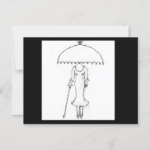 Cartão postal - Quem você está Vestindo? Com Envel