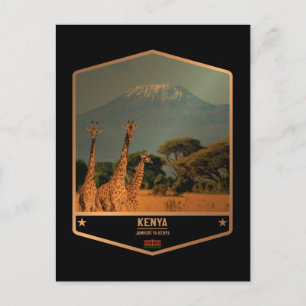 Cartão Postal Quênia
