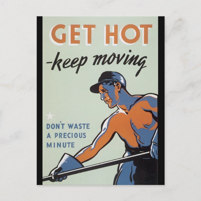 Cartão Postal Quente Guerra Mundial 2 (Frente)