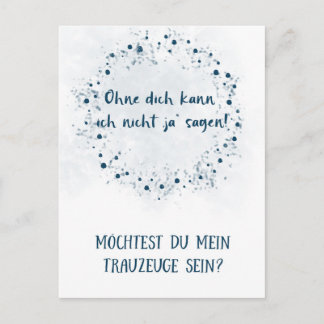 Cartão postal - Queres meu padrinho ser