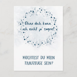 Cartão postal - Queres meu padrinho ser