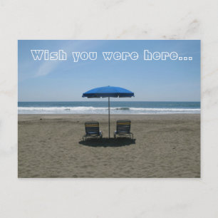 Cartão Postal Queria que estivesse aqui...
