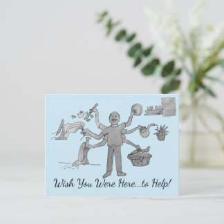 Cartão Postal Queria Que Você Estivesse Aqui