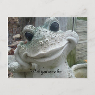 Cartão Postal Queria que você fosse ela...cartão postal