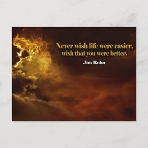 Cartão Postal Queria Que Você Fosse Melhor