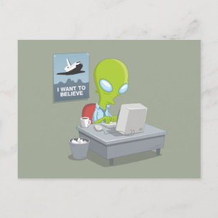 Cartão Postal Quero Acreditar