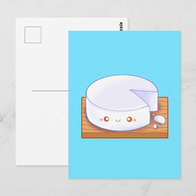 Cartão Postal Queso Queso Fresco Branco mexicano (Frente/Verso)