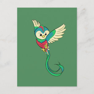 Cartão Postal Quetzal Colorido!