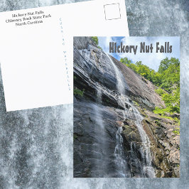 Cartão Postal Quickory Nuts Cai Chimney Rock NC Waterfall