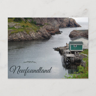 Cartão Postal Quidi Vidi Newfoundland Canada