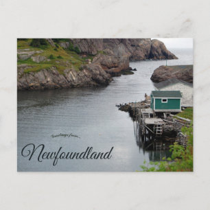 Cartão Postal Quidi Vidi Terra Nova Canadá