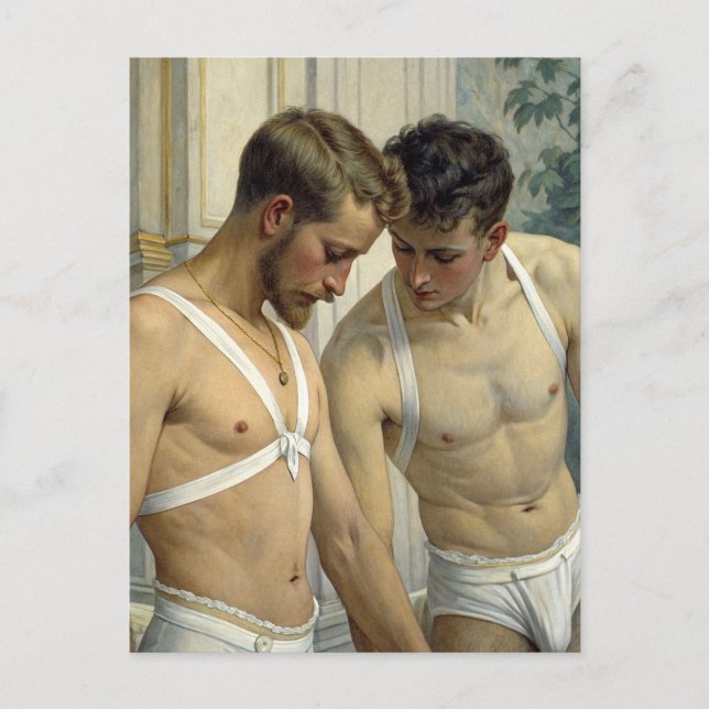 Cartão Postal Quiet Contemplation: Bonds of Intimacy (Frente)