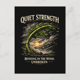 Cartão Postal Quiet Strength