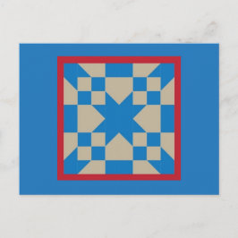 Cartão Postal Quilt Postcard - Road to Oklahoma