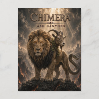 Cartão Postal Quimera Ash Canyons Dark Cinema
