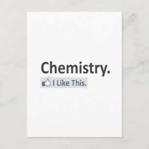 Cartão Postal Química...Eu Gosto Disso