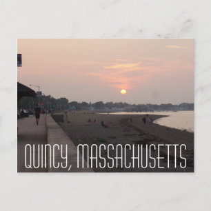 Cartão Postal Quincy Massachusetts   Fotógrafo Brad Hines