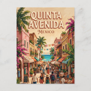 Cartão Postal Quinta Avenida México