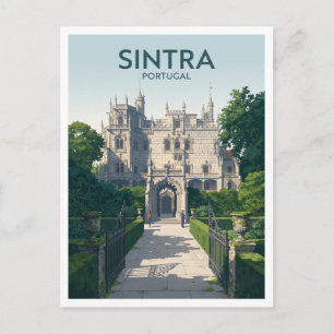 Cartão Postal Quinta da Regaleira Sintra Portugal Lembrança