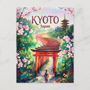 Cartão Postal Quioto Japão