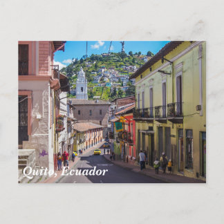 Cartão Postal Quito, Centro histórico do Equador