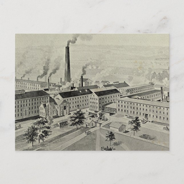 Cartão Postal R Wallace & Sons Mfg Co (Frente)