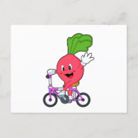 Rabanete com Bicicleta