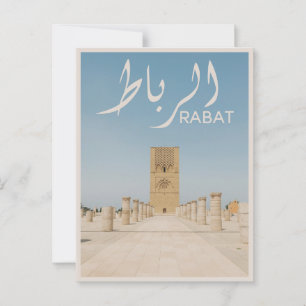 Cartão Postal Rabat - Marrocos