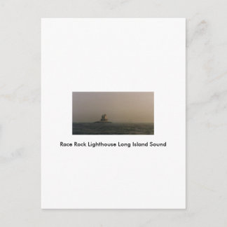 Cartão Postal Race Rock Lighthouse Long Island Sound