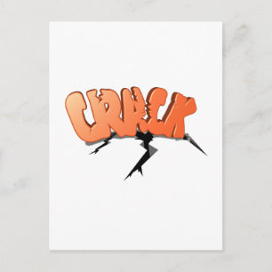 Cartão Postal Rachadura